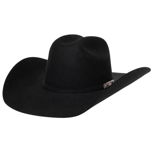 Serratelli PBR - Wool - Black - W9 - 4.25" Brim