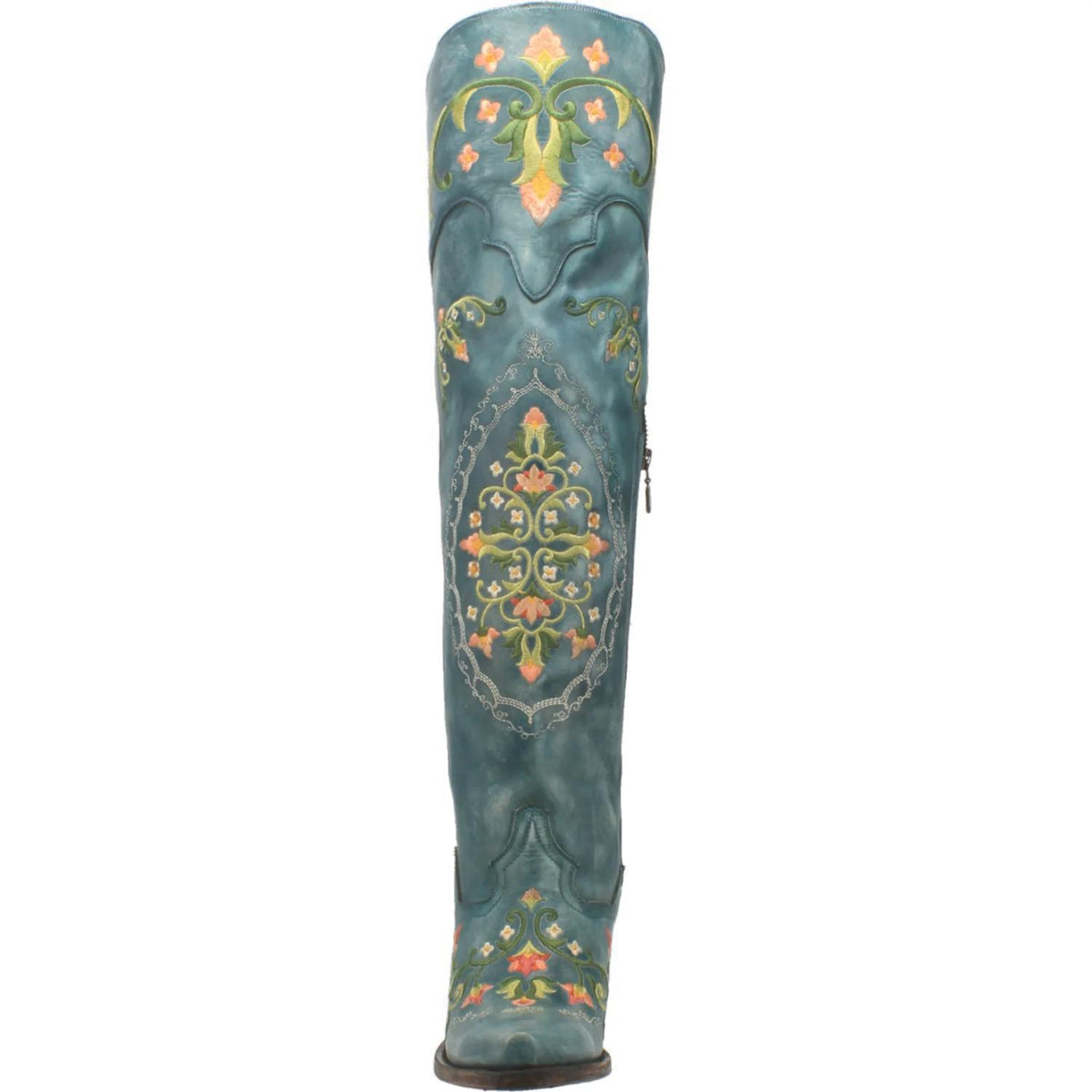 Dan Post DP3271-Flower Child-Snip Toe-Turquoise
