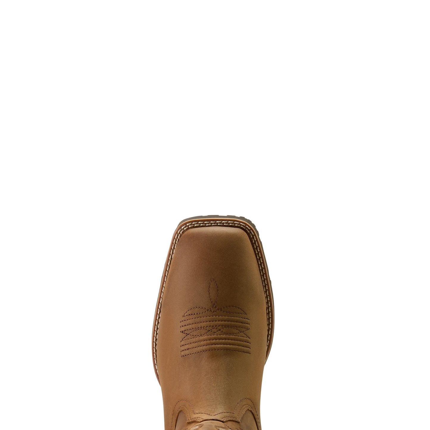 Ariat 10064047 Men's Hybrid Ranchway Waterproof Cowboy Boot - Distressed Brown