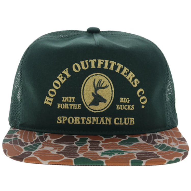 Hooey - 6040T-GR - Sportsman - Green