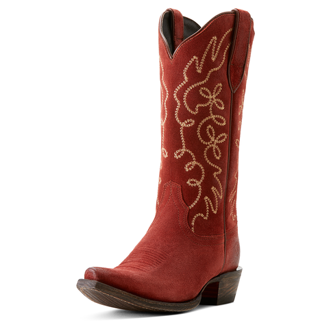 Ariat 10053791 Women's Jukebox Western Boot Cayenne Suede