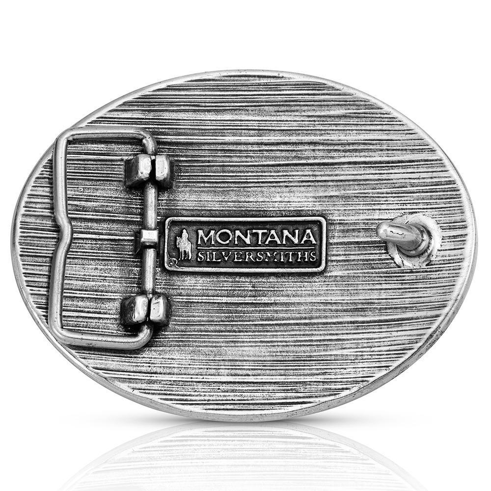 Montana Silversmith A1074P - Cowboy Credence Buckle
