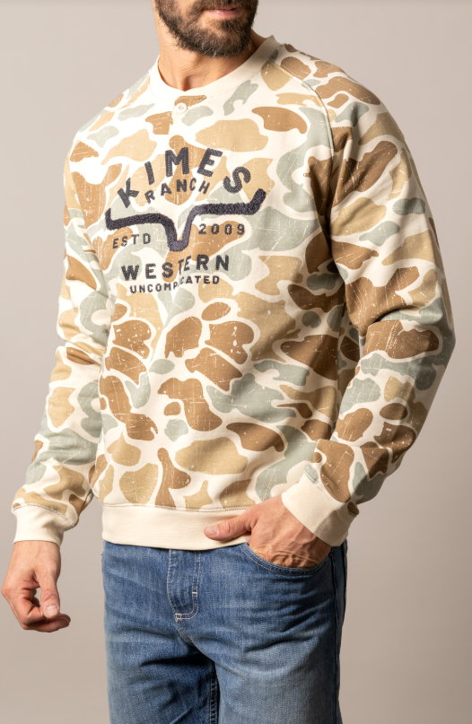 Kimes Ranch REEVES Desert Camo Crew