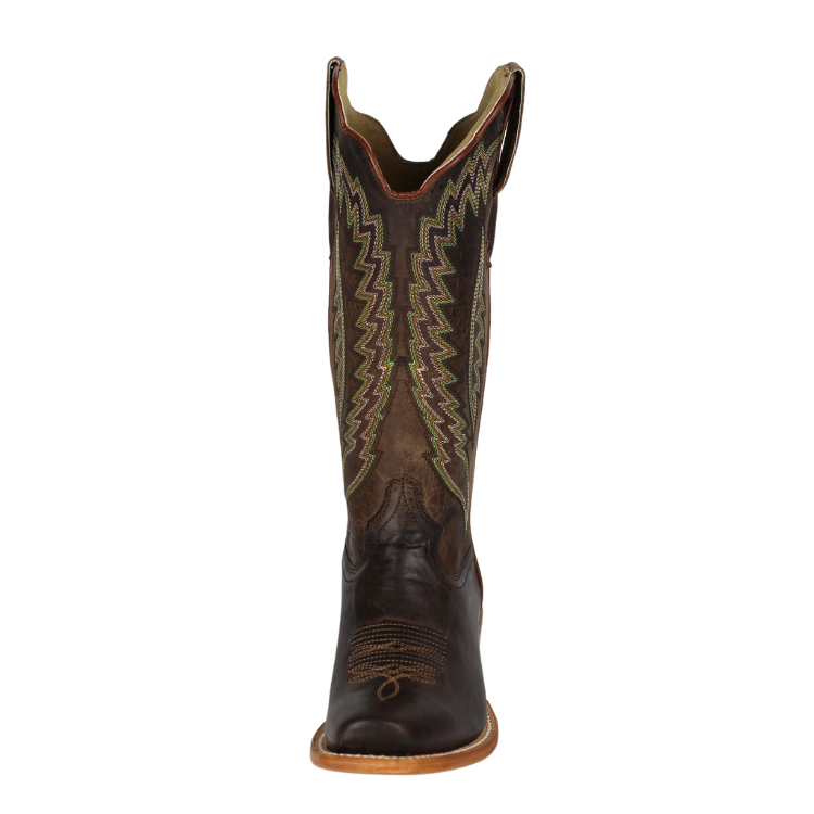 R Watson RW Ranch WRL0001-1 Women's Mad Brown Cowhide/Goat