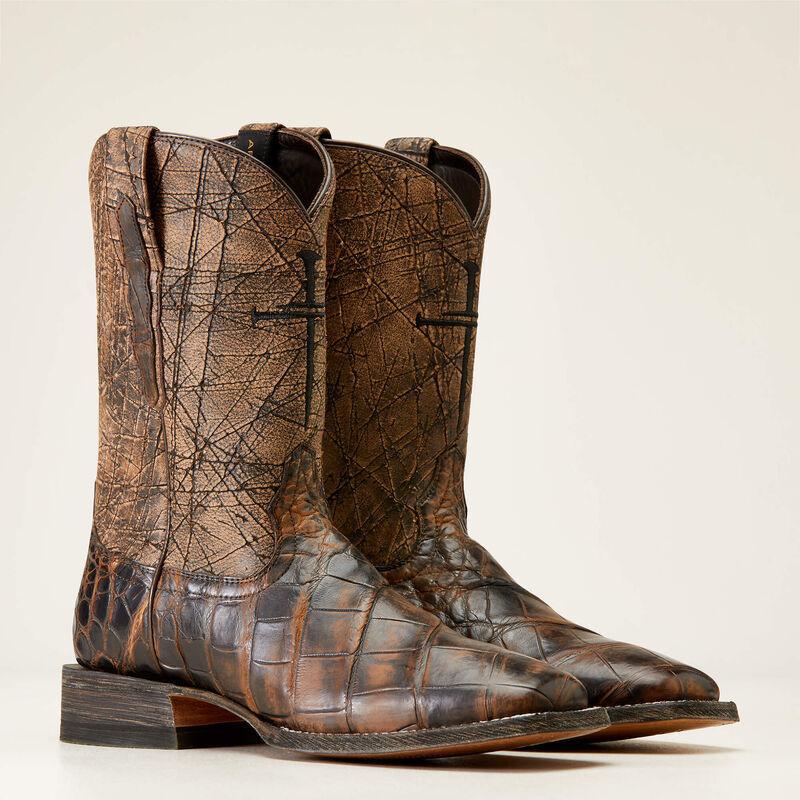 Ariat 10047000 Backwater Brown American Alligator