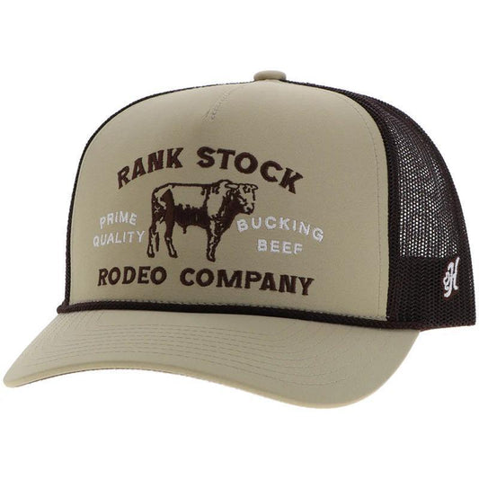 Hooey 2562T-TNBR Rank Stock Hat