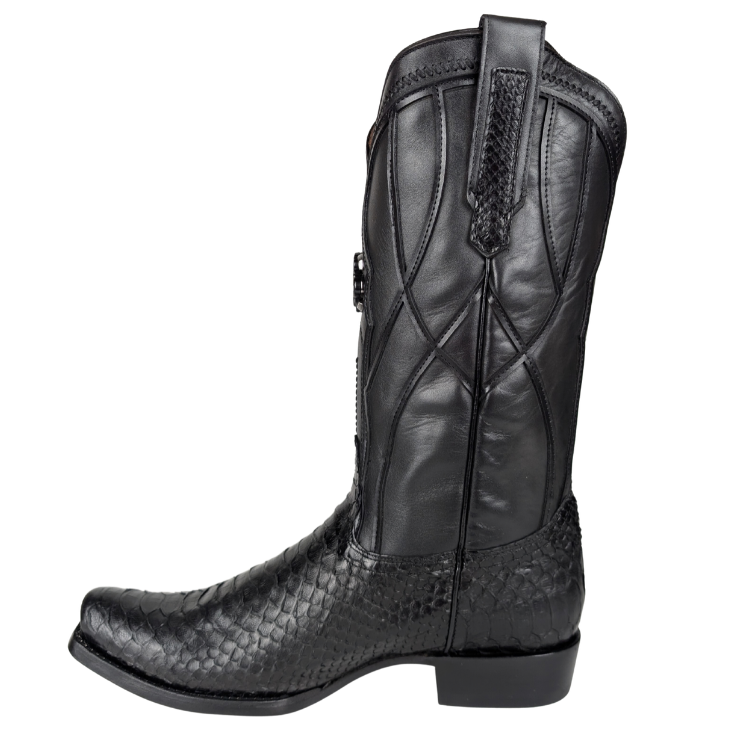 Cuadra CC459 Men's Python - Black