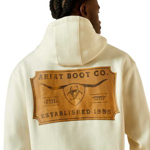 Ariat 10062499 MNS Ariat Shield Steerhead Hoodie