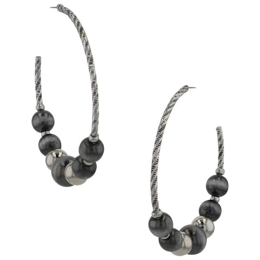 Montana Silversmith AER6044 Midnight Lights Hoop Attitude Earrings