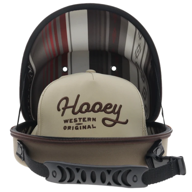 Hooey CC017 Ball Cap Hat Carrier Brown