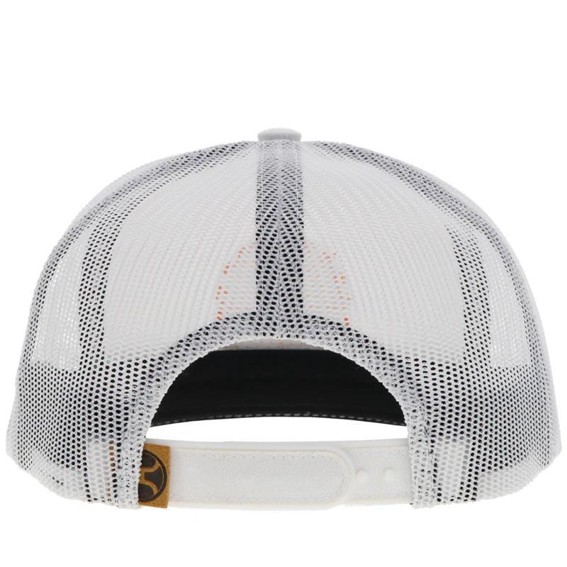 Hooey 2414T-WH "SPUR" HAT WHITE W/LEATHER