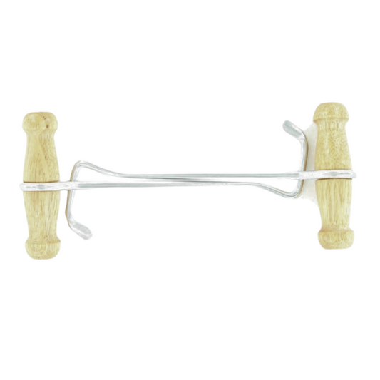 M & F NATURAL WOOD BOOT HOOK 04024