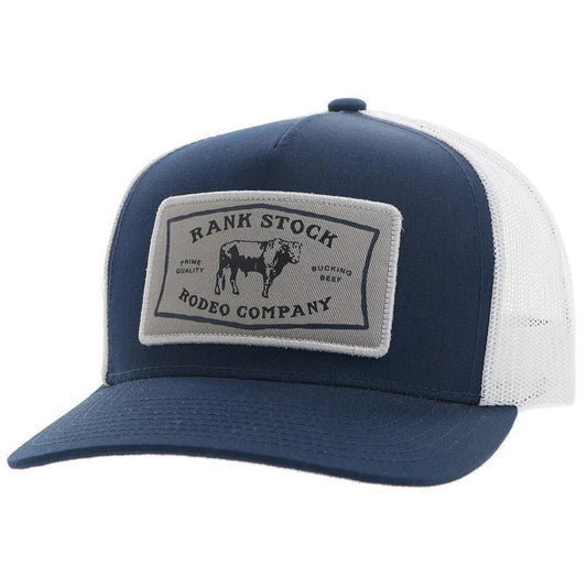 Hooey 2461T-NVWH Rank Stock Ball Cap