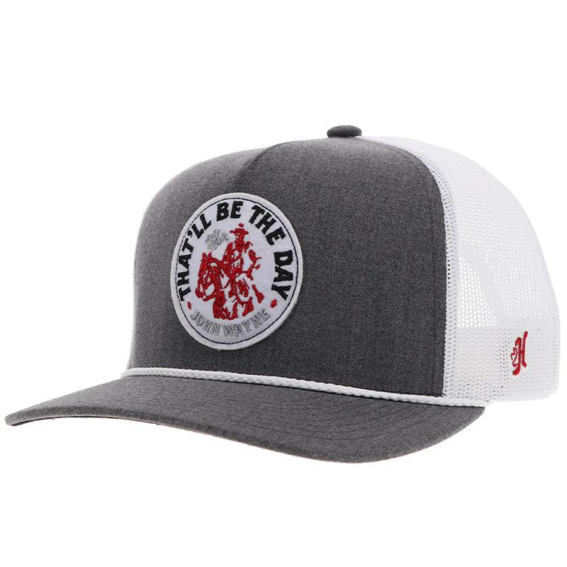 Hooey 2365T-GYWH "JOHN WAYNE" HAT GREY/WHITE