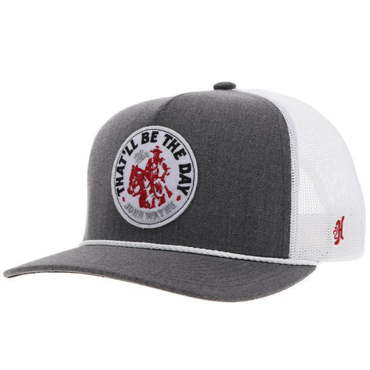 Hooey 2365T-GYWH "JOHN WAYNE" HAT GREY/WHITE