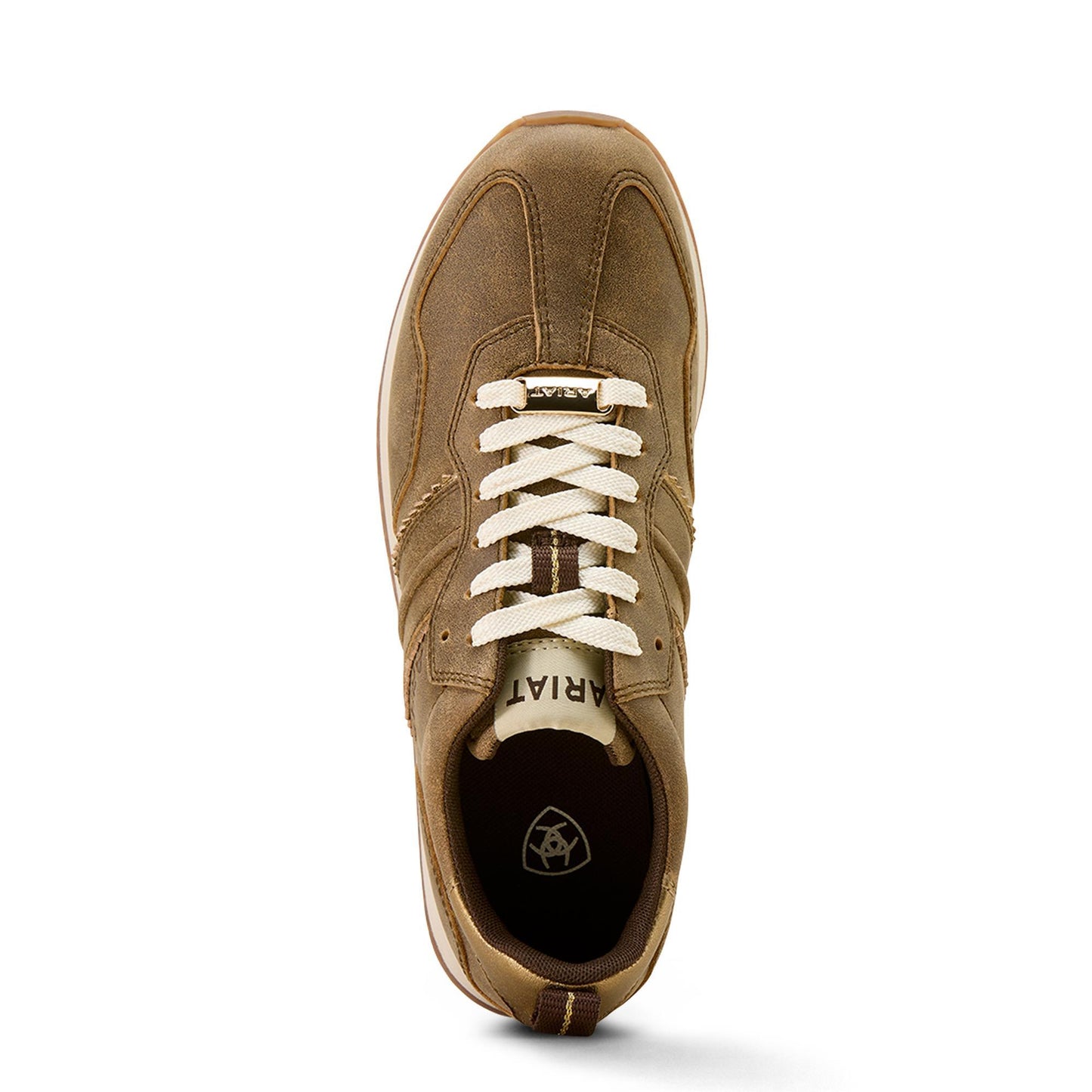 Ariat 10074337 Women's Ranch Runner Shoe Brown Bomber