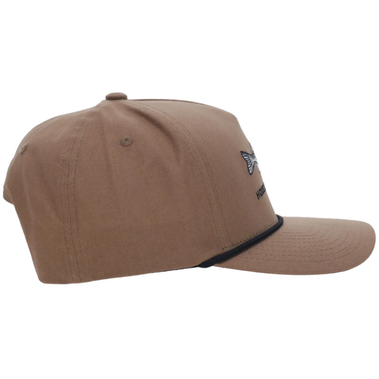 Hooey 6037T-TN-Walleye 5-Panel Full Surround Snapback-Tan