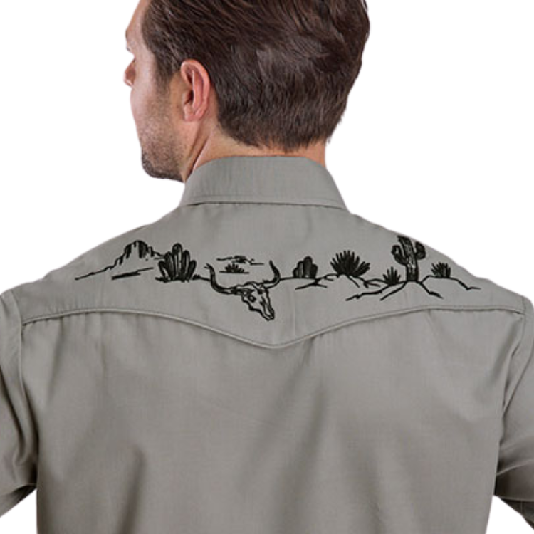 Roper 01-001-0017-0440 Men's Long Sleeve Western Style Shirt