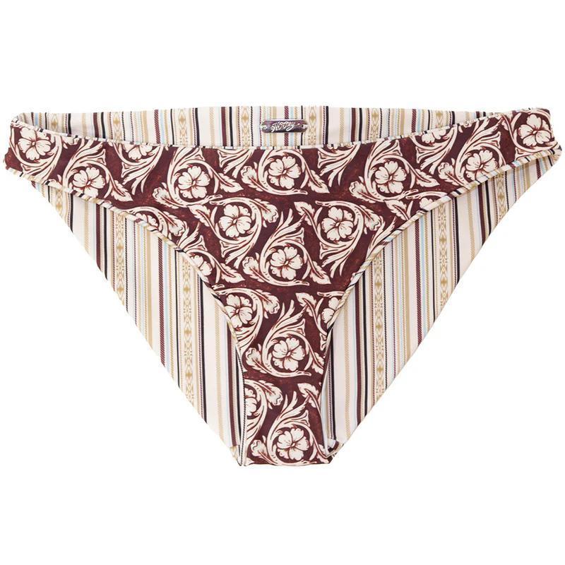 Hooey HSB2601CRST "The Rally" Reversible Swimsuit Bottoms Stripes & Tooled Pattern