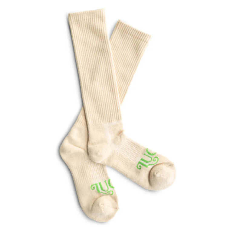 Lucky Chuck 1101261035 - Cowboy All The Way - Tan - Socks Pair