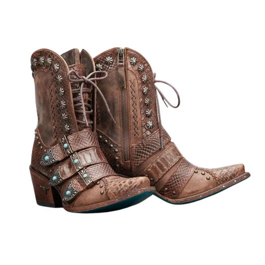 Lane LB0489B Showdown Bootie Brownbelly