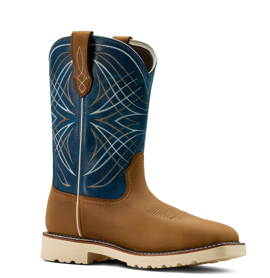 Ariat 10060893 Men's Activator Waterproof Wide Square Toe Steel Toe Work Boot