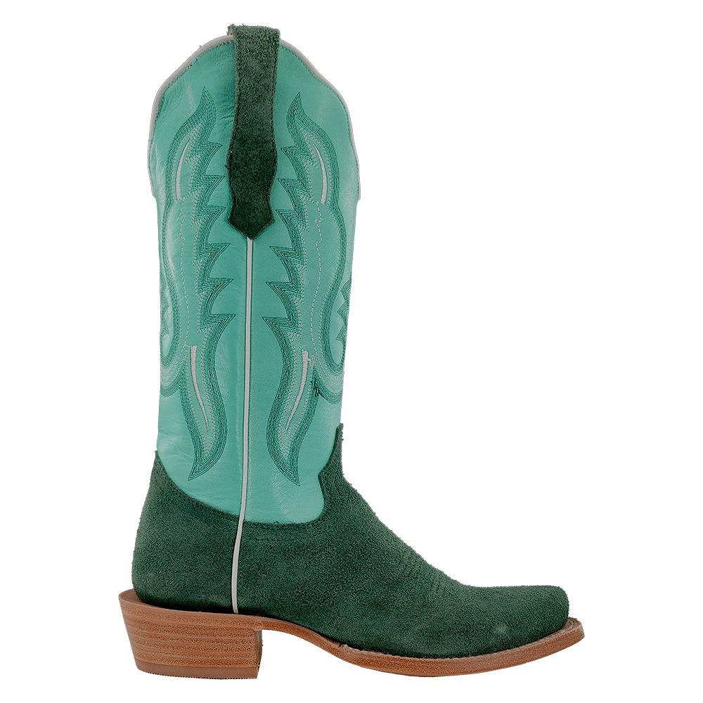 R Watson RWL8419-1 Mint Cowhide / Teal Roughout