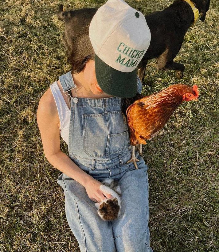 American Farm Co - Chicken Mama - Embroidered Trucker Hat