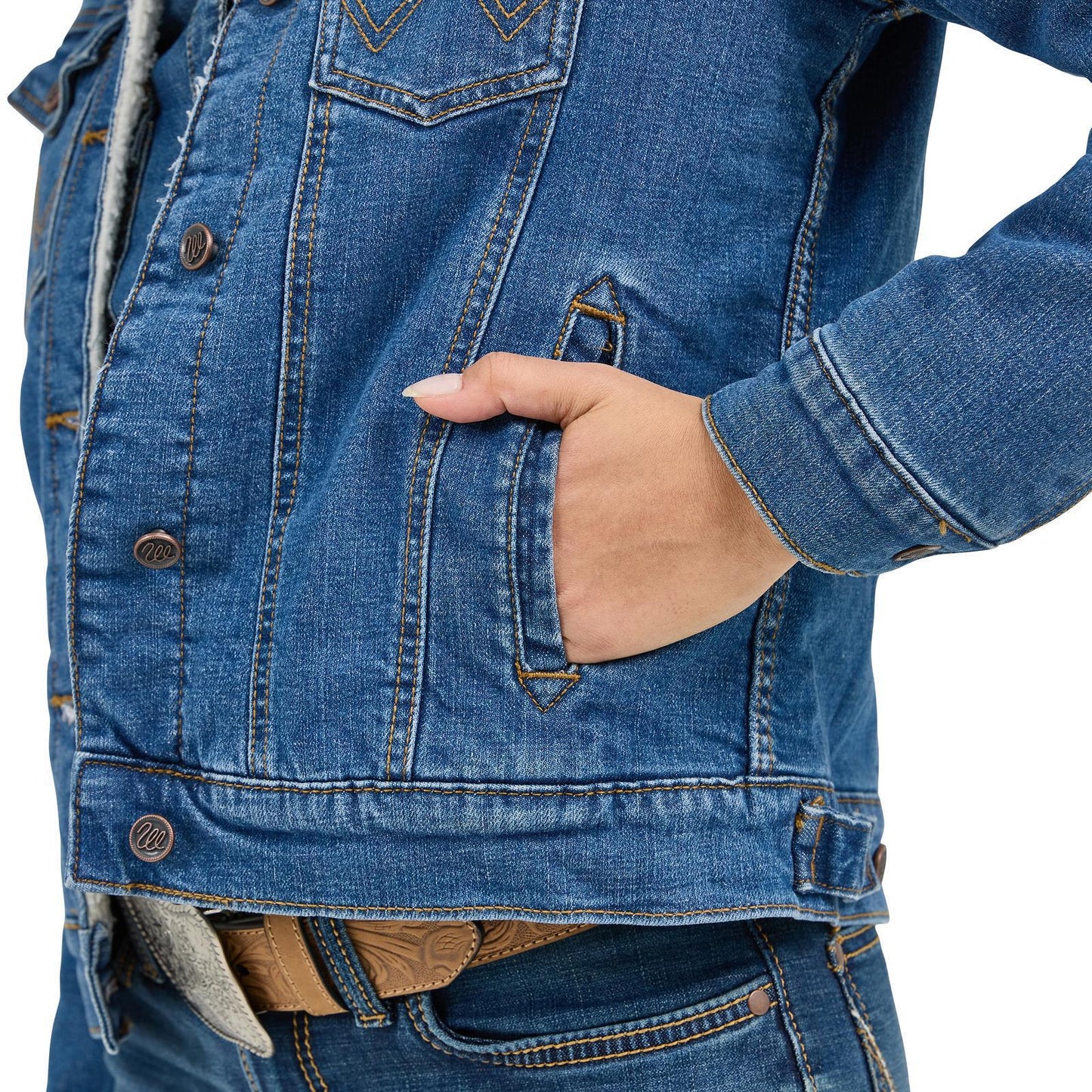 Wrangler 10LWJ320D Retro® Sherpa Lined Women's Jacket