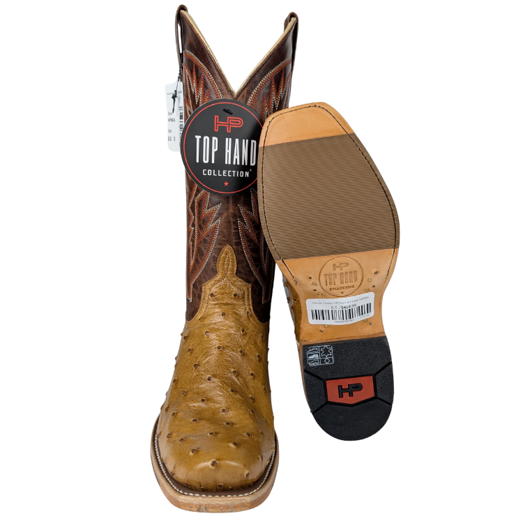 Horse Power Top Hand HP9534 Antique Saddle Ostrich