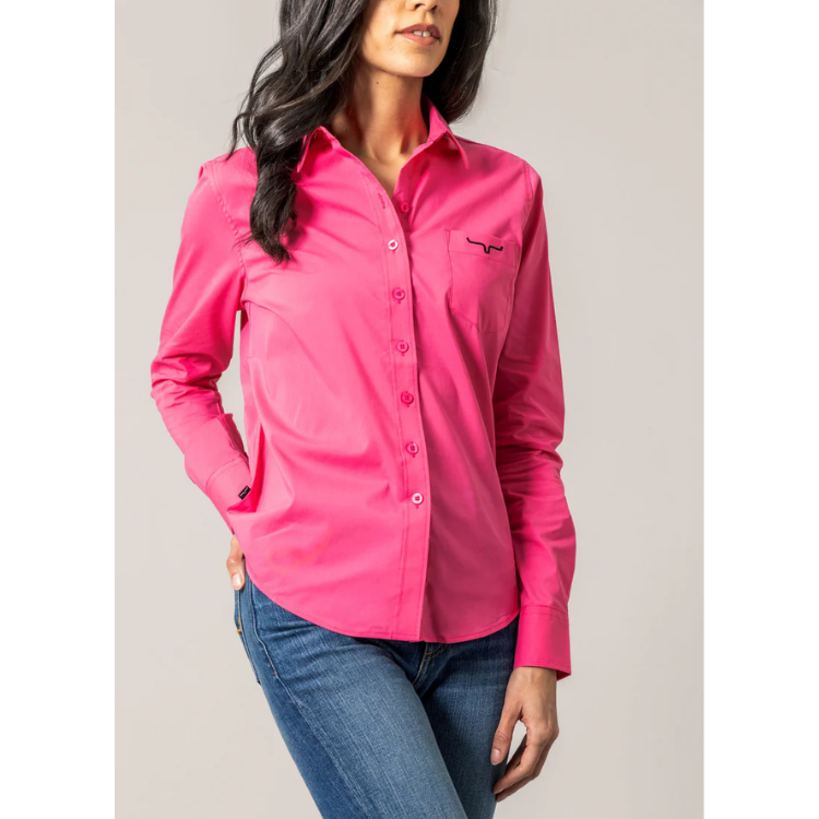 Kimes Ranch KR Team Shirt - Pink
