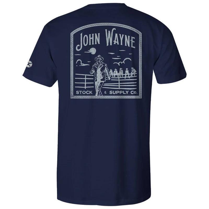 Hooey HT1647NV "JOHN WAYNE" NAVY T-SHIRT