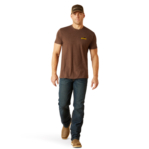 Ariat 10051750 Men's Bison Sketch Shield T-Shirt