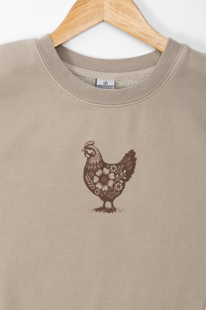 American Farm Co - Backyard Chicken Social Club - Graphic Crewneck