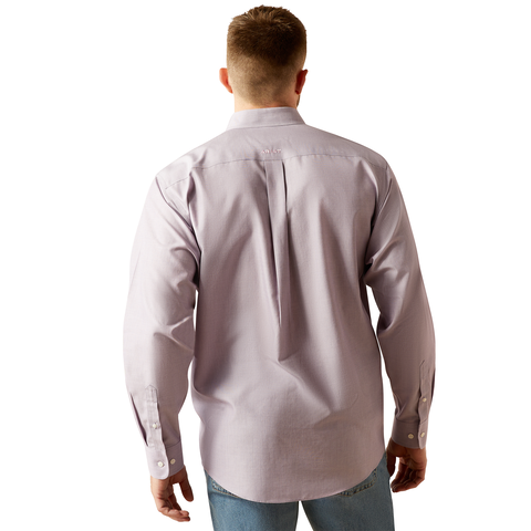 Ariat 10058805 Men's Wrinkle Free Solid Lilac Shirt