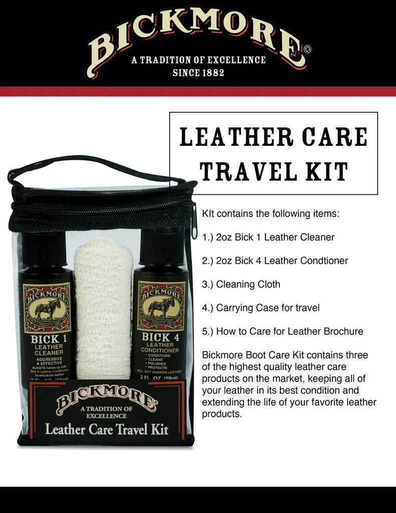 Bickmore 03046 Leather Care Travel Kit