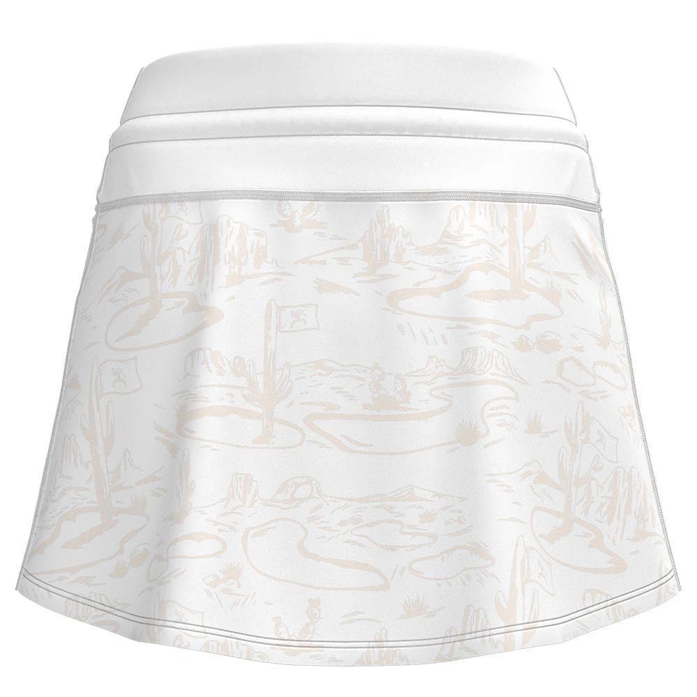 Hooey GS2602WHCR "Blondie" Golf Skort White/Cream w/Tan Desert Pattern