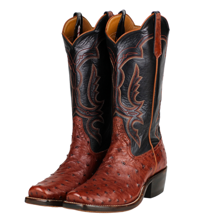 Rios of Mercedes R9022 Almond Americano Full Quill Ostrich