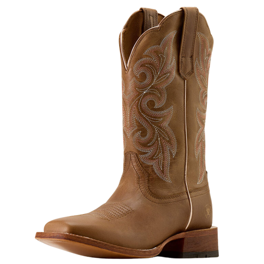 Ariat 10074374  Women's County Lane Wide Square Toe Western Boot