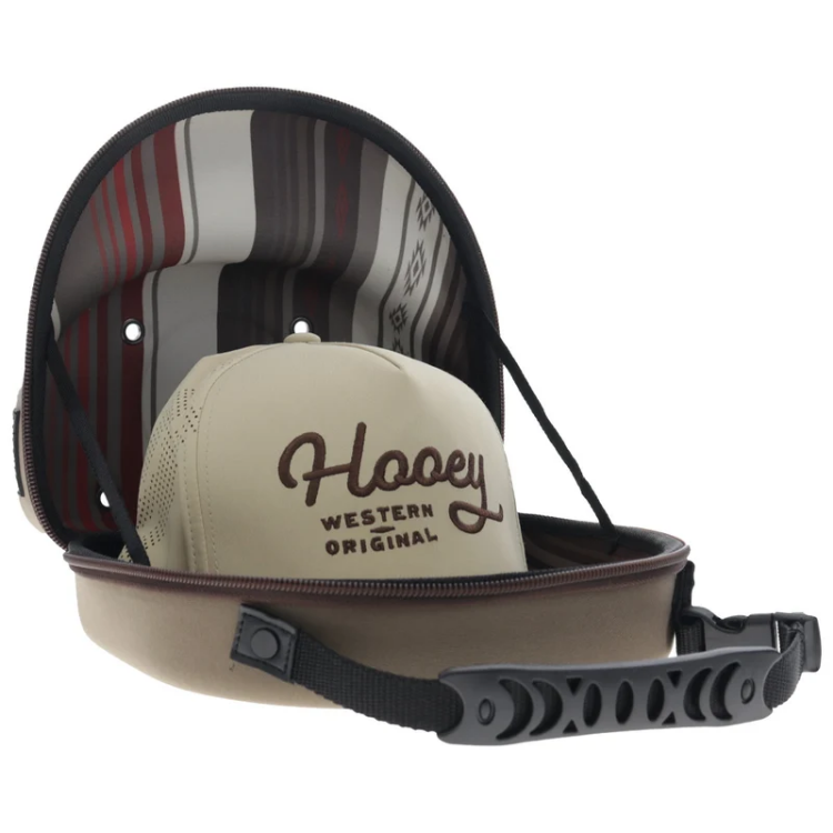 Hooey CC017 Ball Cap Hat Carrier Brown