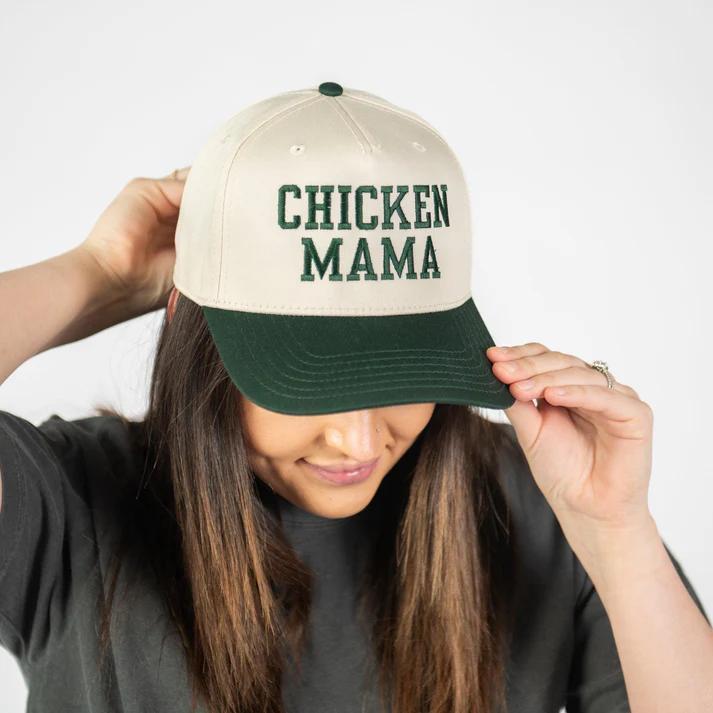 American Farm Co - Chicken Mama - Embroidered Trucker Hat
