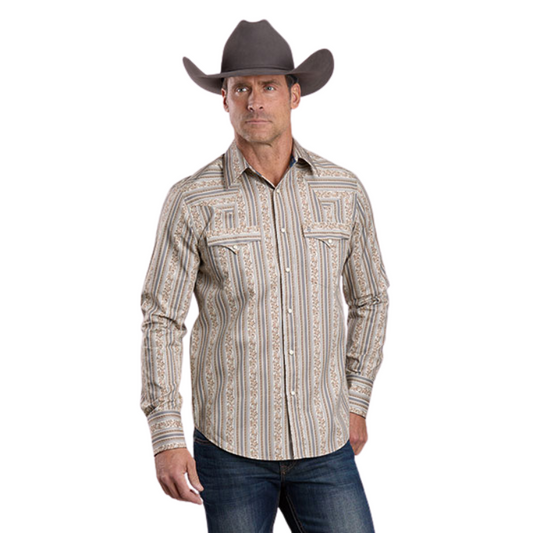 Stetson 11-001-0425-6662 Men's Striped Shirt