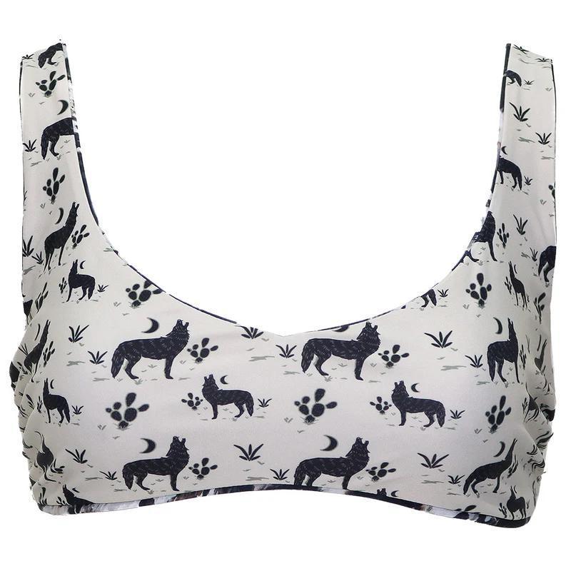 Hooey HST102PR Women's "The Rampy" Reversible Swimsuit Top