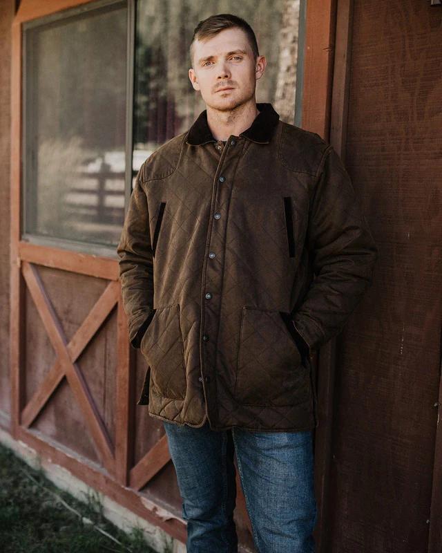 Outback 29844-BRN Men's Harlow Barn Jacket