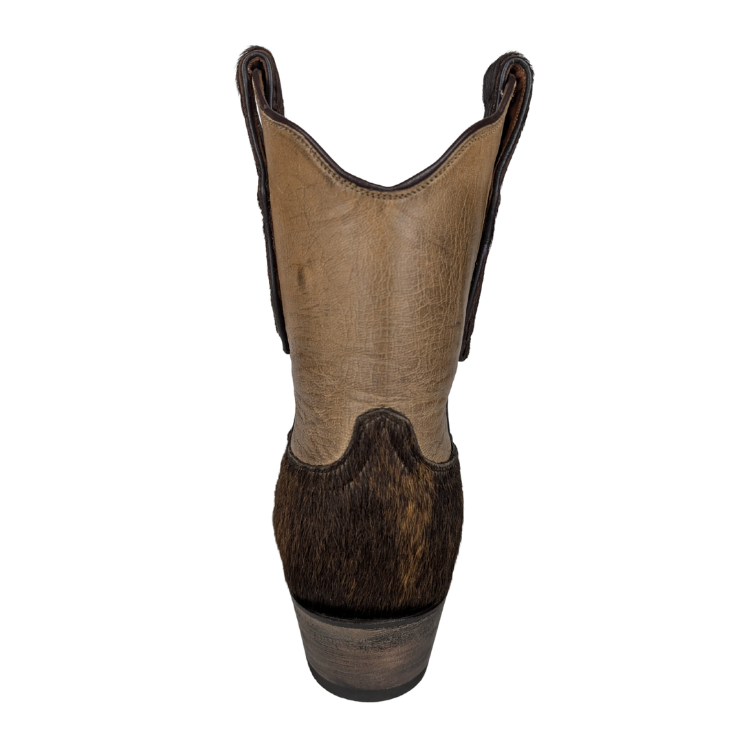 Black Jack BDL7550-V4 Women's Hair on Calf Shortie - Brindle Brown/Black/Tan