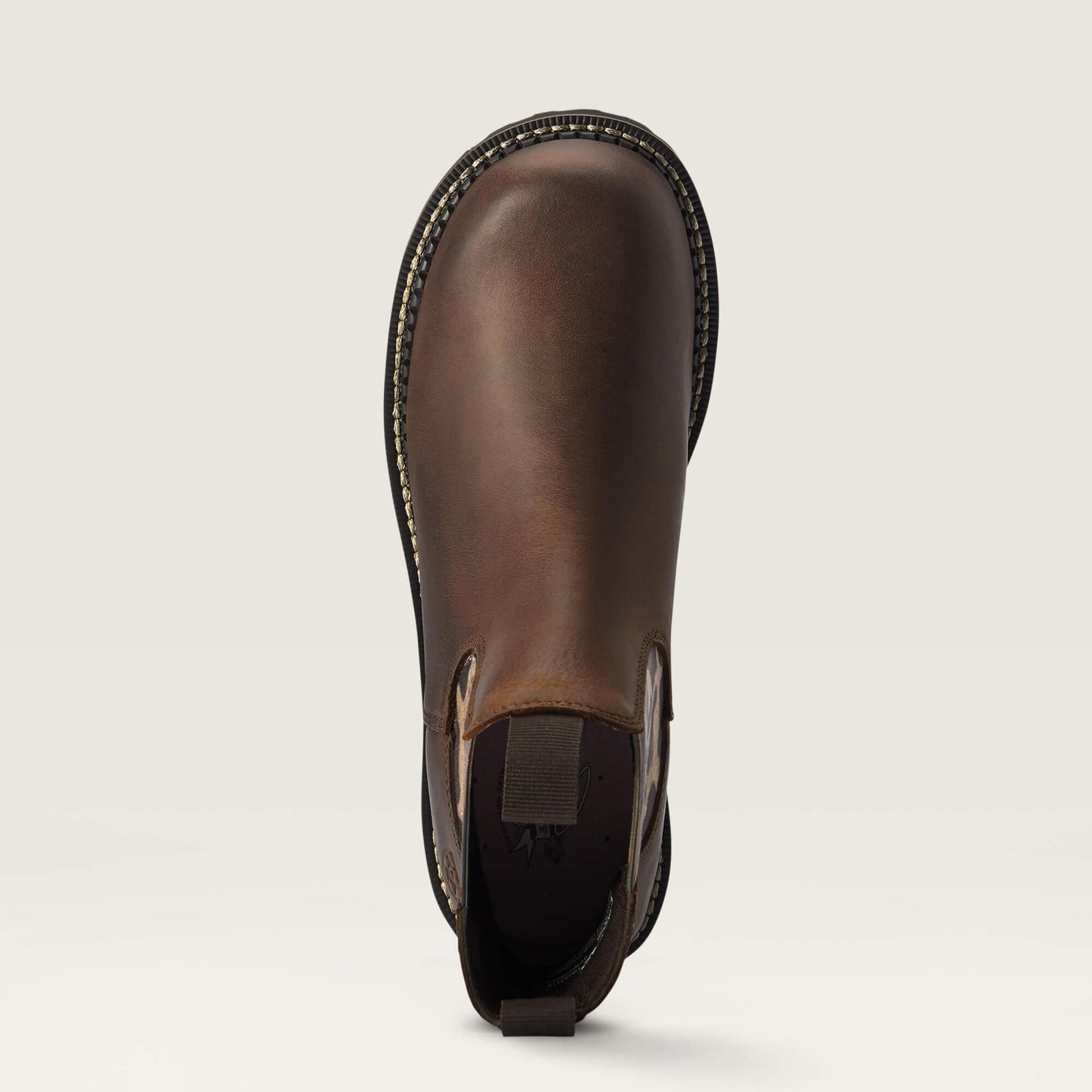 Ariat 10042418 Women's Fatbaby Twin Gore Western Boot Distressed Tan