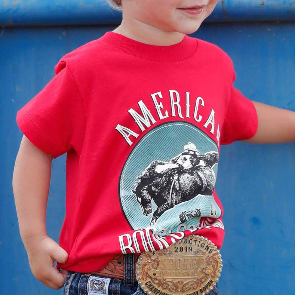 Cinch MTT7672054 BOYS BABY AMERICAN RODEO TEE
