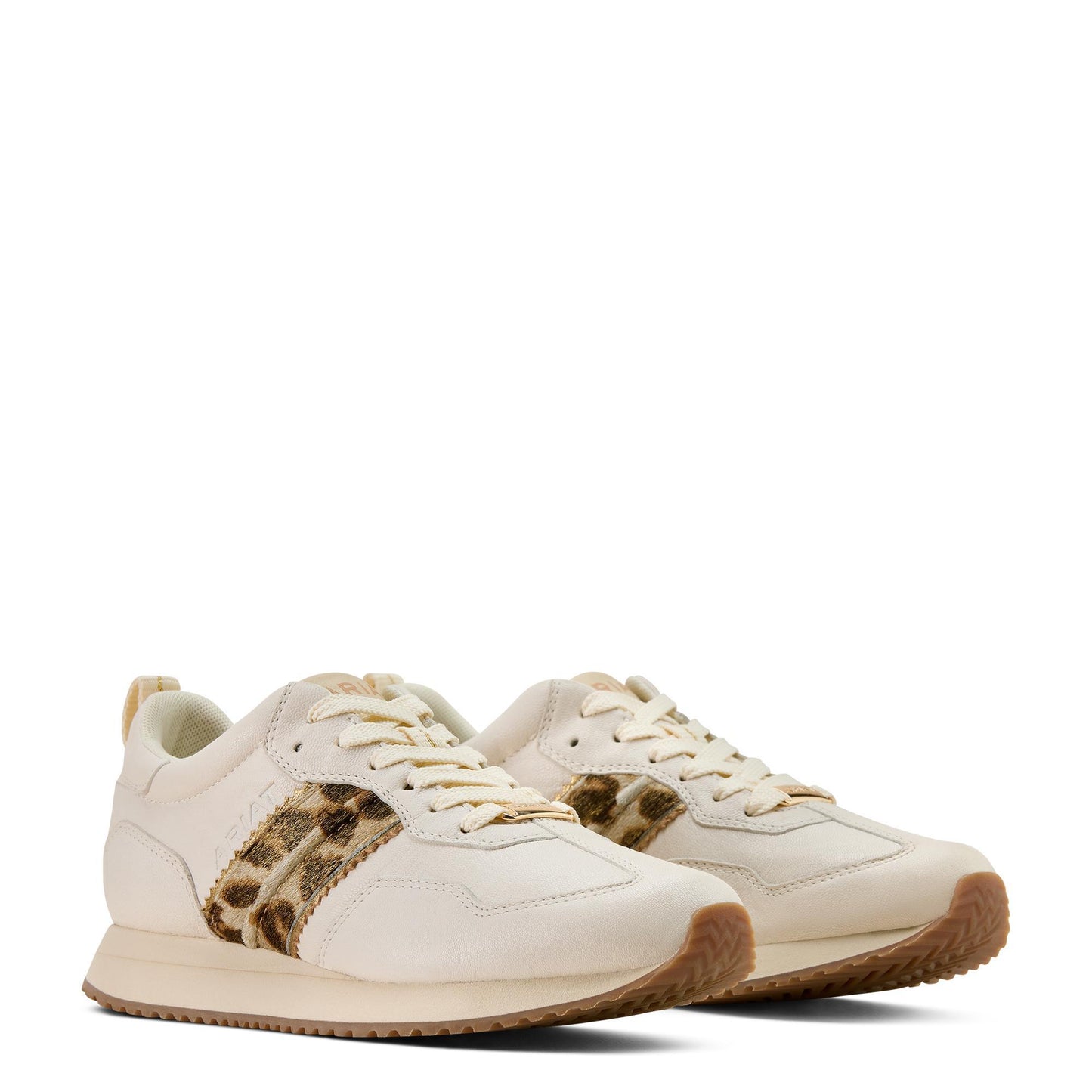 Ariat 10074338 Women's Ranch Runner Shoe Bright Cream