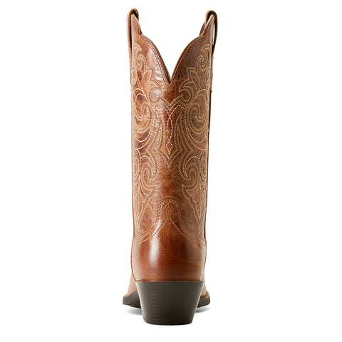 Ariat 10053733 Women's Round Up Narrow Square Toe Western Boot Ready Russet