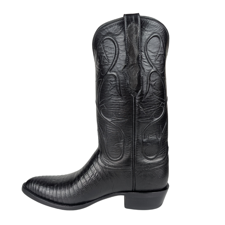 Black Jack BK270-21 Men's Teju Lizard Black